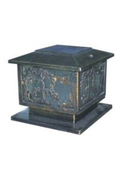 太阳能led柱头灯HK15-38809 太阳能led柱头灯HK15-38809